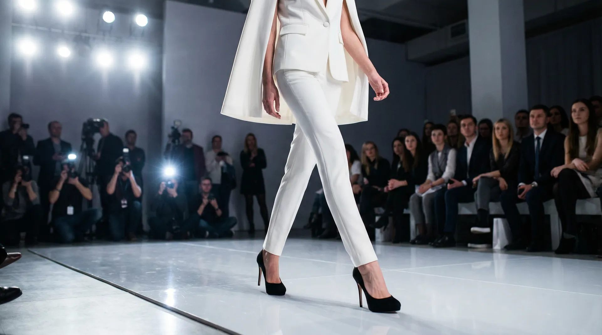 大长腿频道 T台走秀低角度摄影